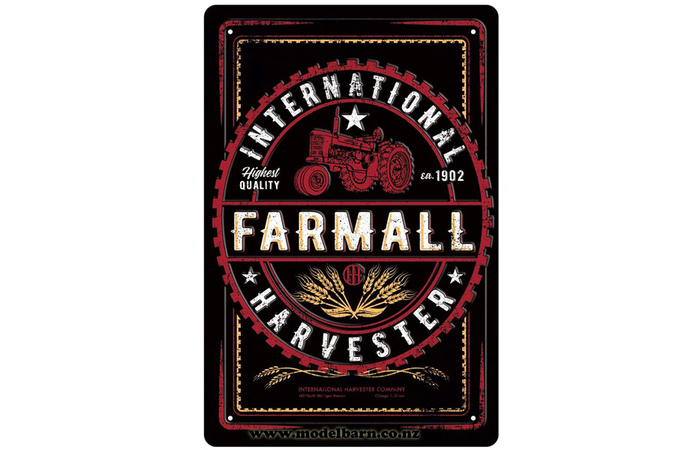 Farmall Metal Sign (300mm x 450mm)