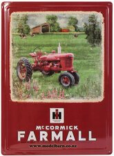 Farmall H Metal Sign (305mm x 425mm)-other-items-Model Barn