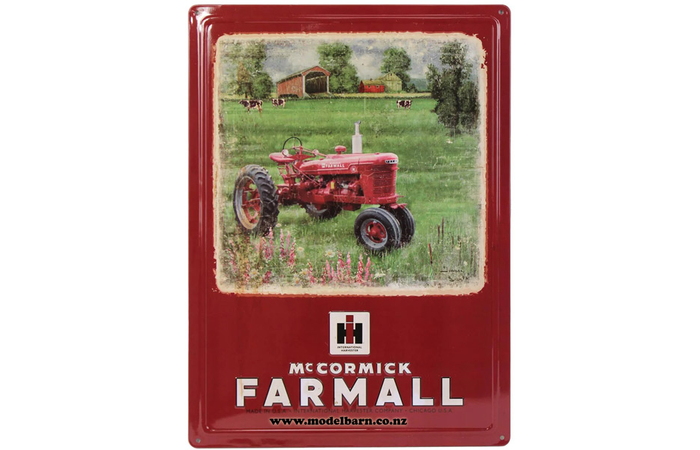 Farmall H Metal Sign (305mm x 425mm)