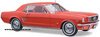 1/18 Ford Pony Mustang (1966, Signal Flare Red)