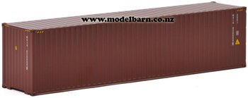 1/50 40ft Metal Shipping Container (brown)-shipping-containers-Model Barn