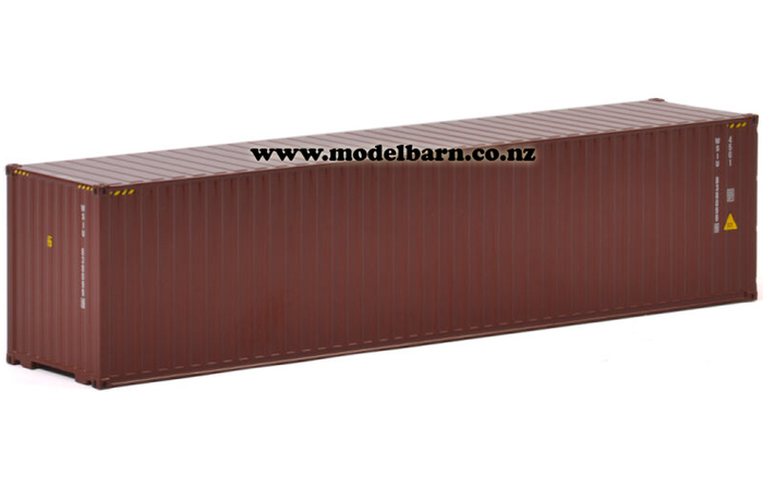 1/50 40ft Metal Shipping Container (brown)