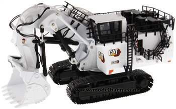 1/87 Caterpillar 6060 Shovel Excavator Coal Configuration (white)-construction-and-forestry-Model Barn