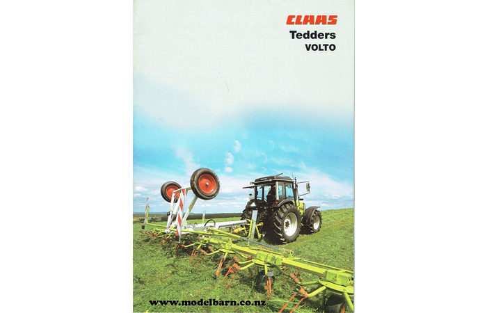 Claas Volto Tedders Sales Brochure