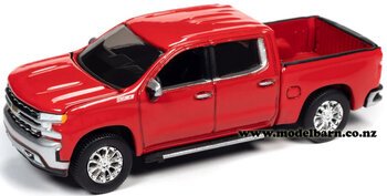 1/64 Chev Silverado LTZ Z71 Pick-Up (2019, red)-chevrolet-and-gmc-Model Barn