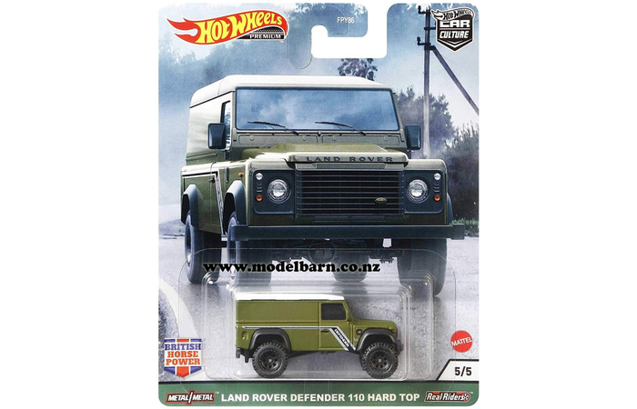 Land Rover Defender 110 Hard Top (green, 64mm)