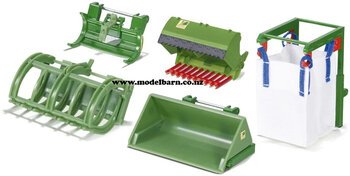 1/32 Loader Accessories Set (5 piece)-parts,-accessories,-buildings-and-games-Model Barn