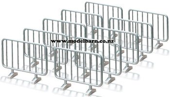 1/32 Metal Barriers (10)-parts,-accessories,-buildings-and-games-Model Barn