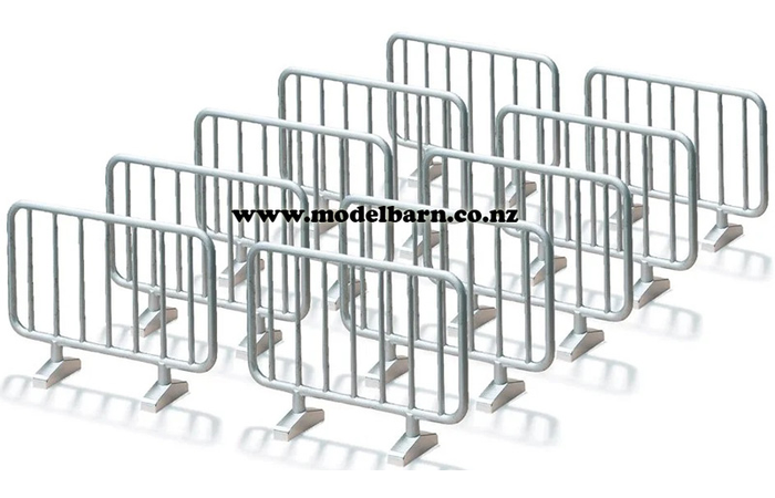 1/32 Metal Barriers (10)