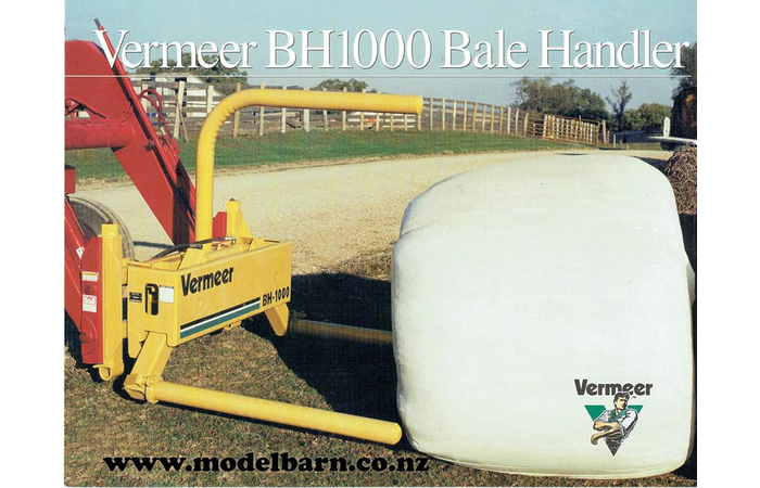 Vermeer BH1000 Bale Handler Sales Brochure