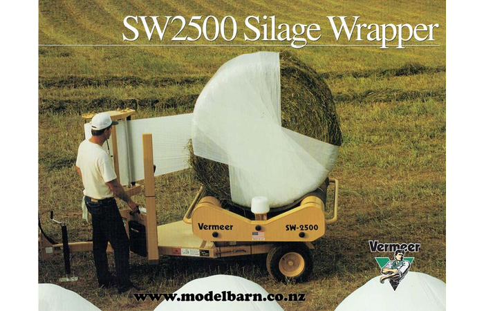 Vermeer SW2500 Bale Wrapper Sales Brochure