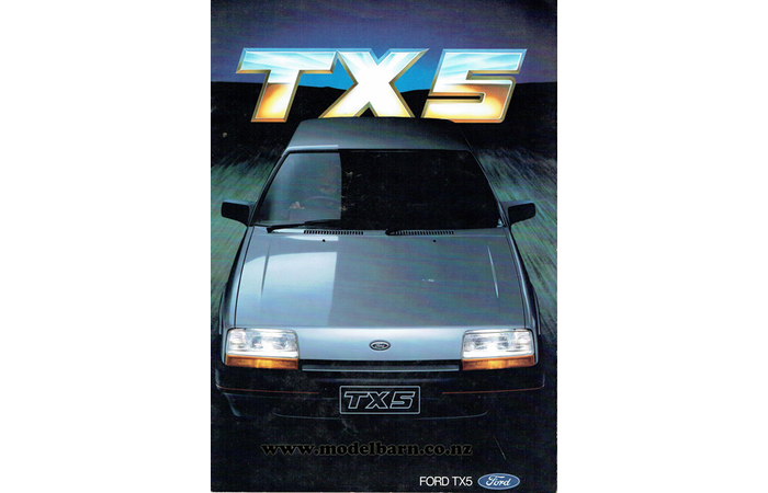 Ford Telstar TX5 Car Sales Brochure
