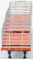 1/50 Freighter Flat Top B-Double Trailer Set (orange & blue)