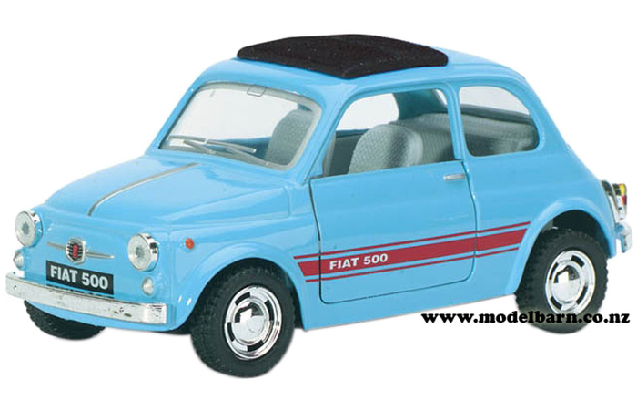 1/24 Fiat 500 (light blue)