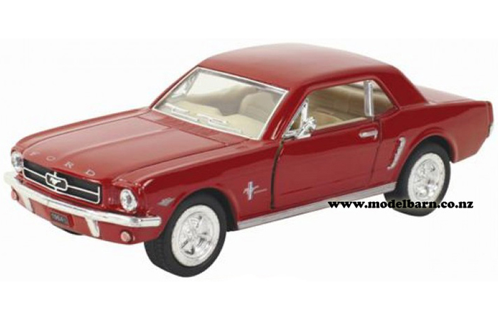 1/36 Ford Mustang (1964, red)