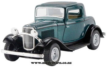 1/34 Ford 3-Window Coupe (1932, dark green)-ford-Model Barn