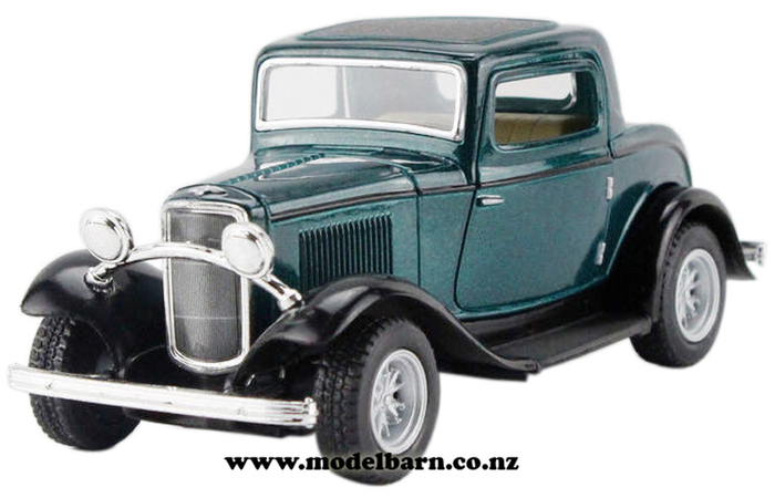 1/34 Ford 3-Window Coupe (1932, dark green)