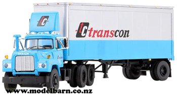 1/64 Mack R & Semi-Trailer "TC Transcon"-mack-Model Barn