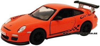 1/36 Porsche 911 GT3 RS (2010, orange & black)-porsche-Model Barn