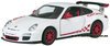 1/36 Porsche 911 GT3 RS (2010, white & red)