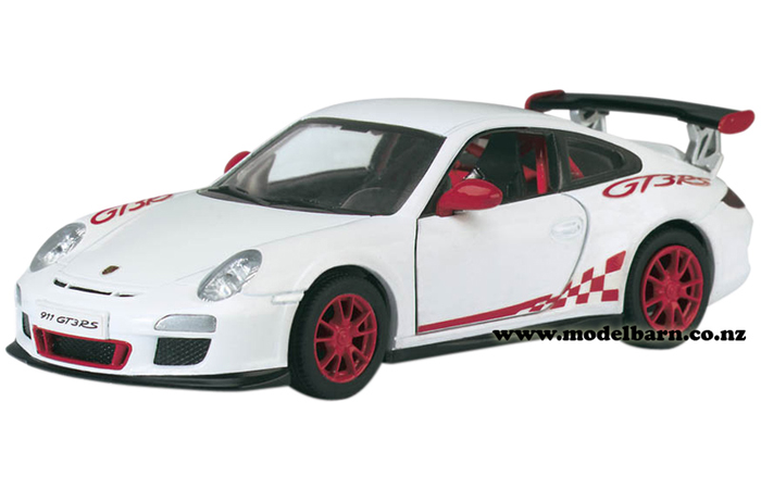 1/36 Porsche 911 GT3 RS (2010, white & red)