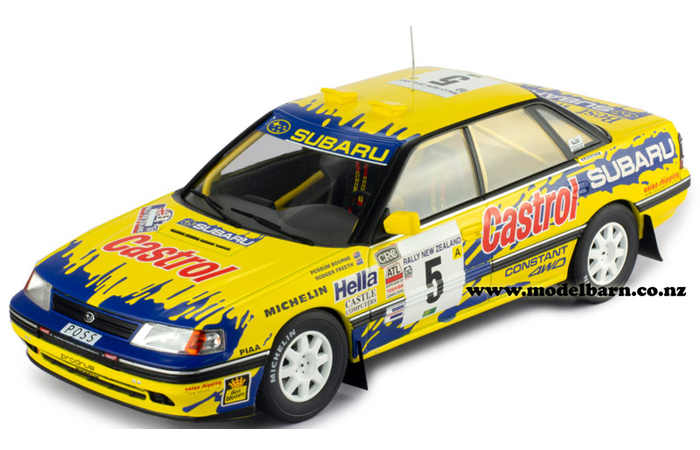 1/18 Subaru Legacy RS No 5 "Rally of NZ 1992" Poissum Bourne