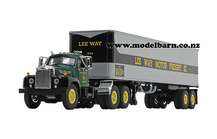 1/64 Mack B-61 & Freight Semi-Trailer "Lee Way Motor Freight"