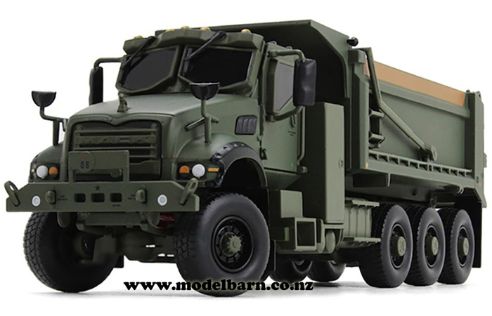 1/50 Mack Defense M917A3 Heavy Tip Truck (green)