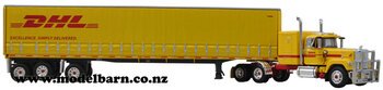 1/64 Mack Super-Liner with Curtainsider Semi-Trailer "DHL"-mack-Model Barn