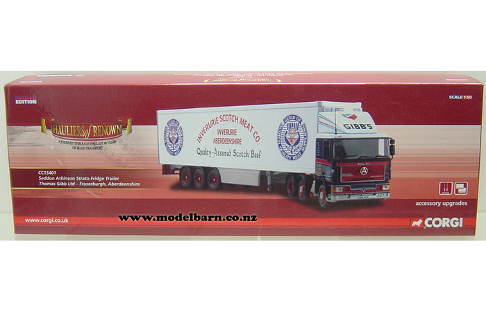 1/50 Seddon Atkinson Strato Prime Mover & Semi Refer Trailer "Gibb's"