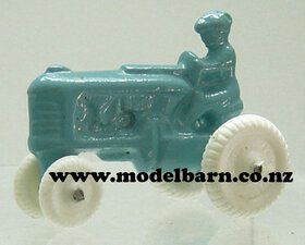 Midget Tractor (blue, 50mm)-fun-ho-toys-Model Barn