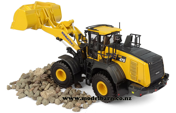◼️新品◼️コマツ◼️WA475-10◼️ミニカー◼️1/50 Komatsu WA475-10 Wheel Loader White Edition 1/50 Scale