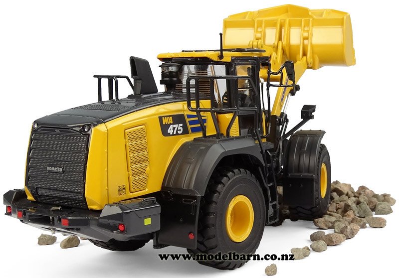Komatsu WA475-10 Wheel Loader Yellow with Log Grapple and
