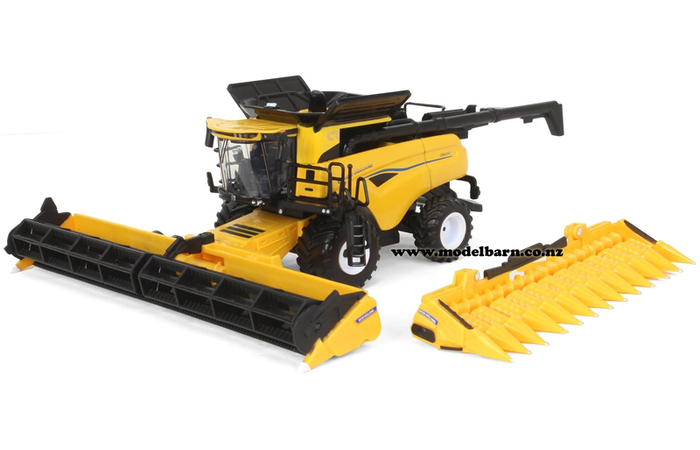 1/64 New Holland CR8.90 Combine Harvester with Grain & Corn Heads