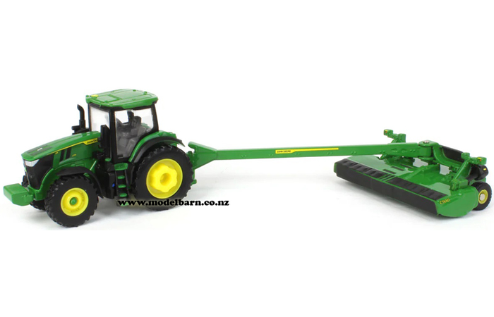1/64 John Deere 7R 270 with John Deere C500 Mower Conditioner Set