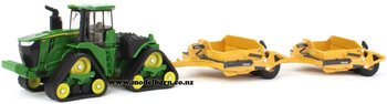 1/64 John Deere 9RX 590 & 2 Deere 1812D Towed Scrapers Set-john-deere-Model Barn