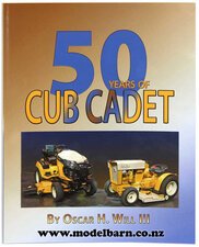 50 Years of Cub Cadet Book-new-books-Model Barn