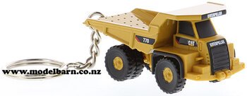 Keyring Caterpillar 770 Dump Truck-caterpillar-Model Barn