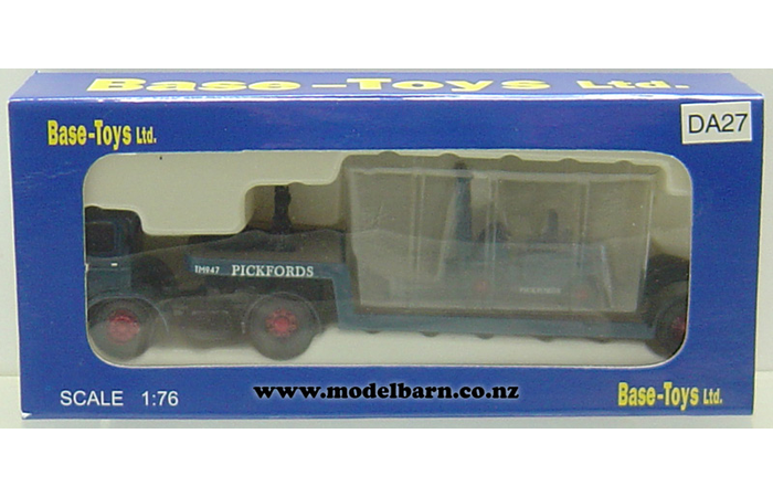 1/76 Leyland Mastiff Prime Mover & Semi Low Loader Trailer & Forklift "Pickford