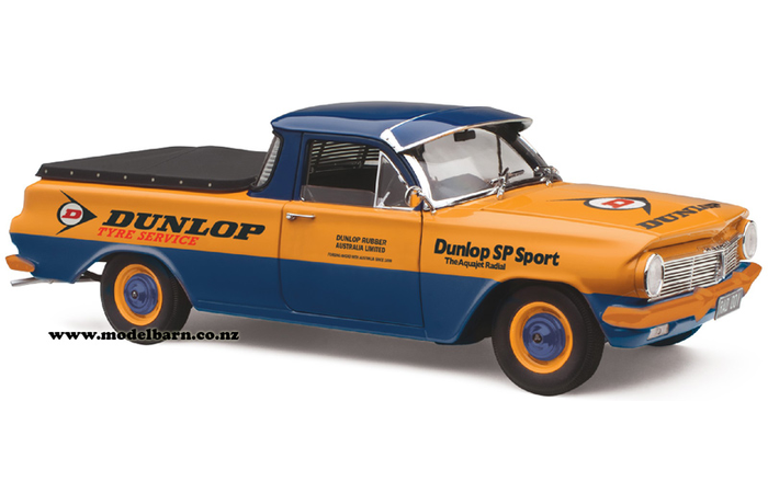 1/18 Holden EH Ute (orange & blue) "Dunlop"
