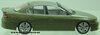1/43 Holden VY Commodore HSV Senator (light metallic green, no mirrors, unboxed)