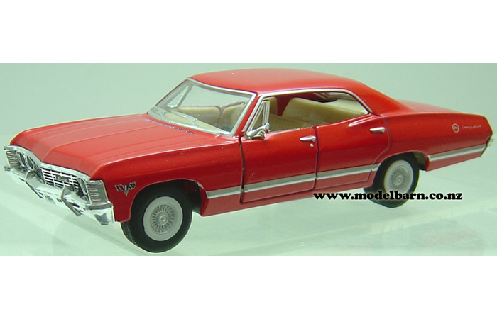 1/43 Chev Impala (1967, red, unboxed)