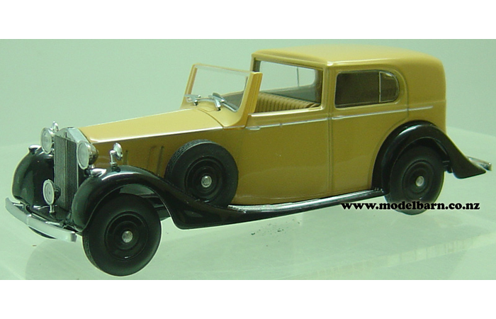 1/43 Rolls-Royce Phanton III "HJ Mulliner" (fawn & black) Used