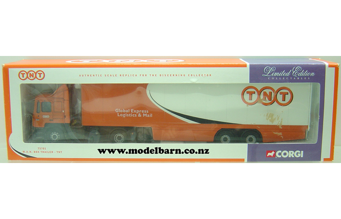 1/50 MAN 18.343 Prime Mover & Semi Box Trailer "TNT"