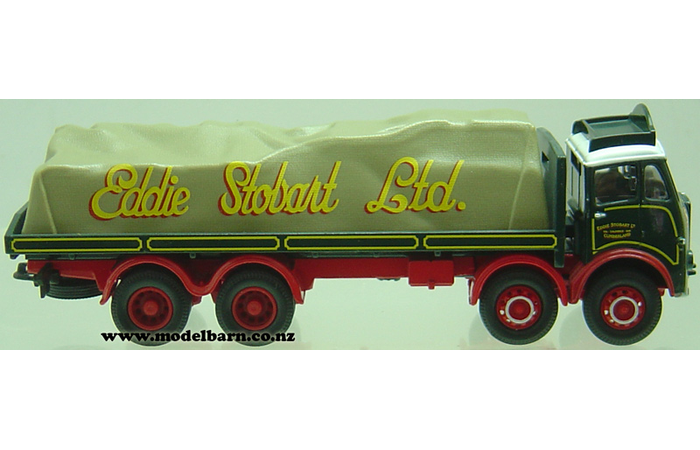 Camion Corgi 1/50 - Atkinson 8 Wheels Rigid Avec Chargement Eddie Stobart