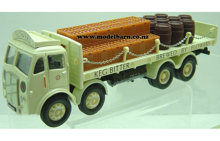 1/50 ERF 4-Axle Flatdeck Truck & Barrels Load "Flowers"