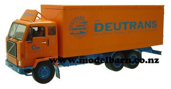1/43 Volvo F88 Box Truck (1969) "Deutrans"-volvo-Model Barn