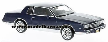1/43 Chev Monte Carlo (1981, dark blue)-chevrolet-and-gmc-Model Barn