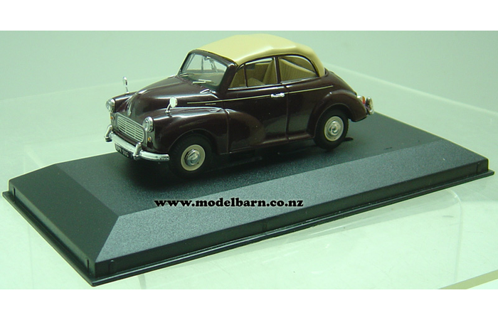 1/43 Morris Minor 1000 Convertible (1969, Marron B) Used