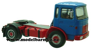 1/43 MAN 16.320 Prime Mover (blue & red)-man-Model Barn